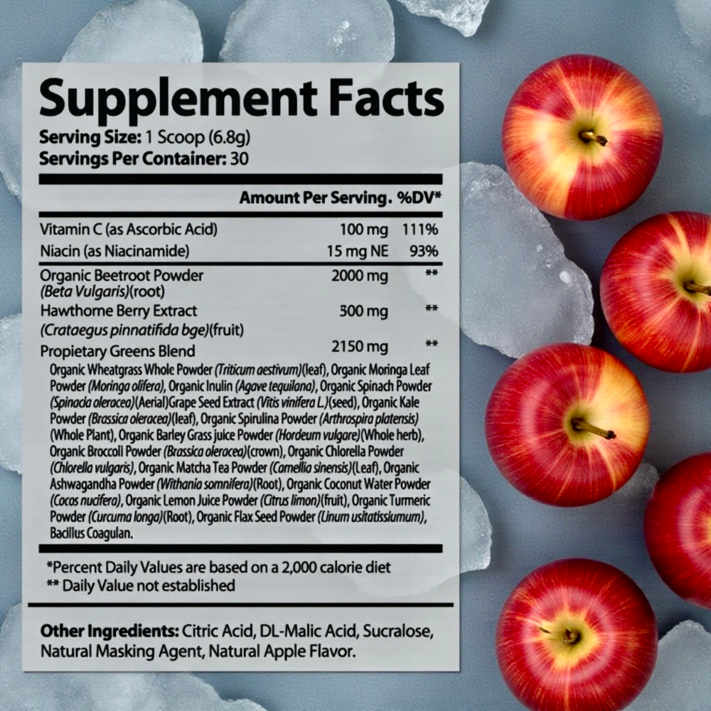 Beets & Greens - Apple Punch