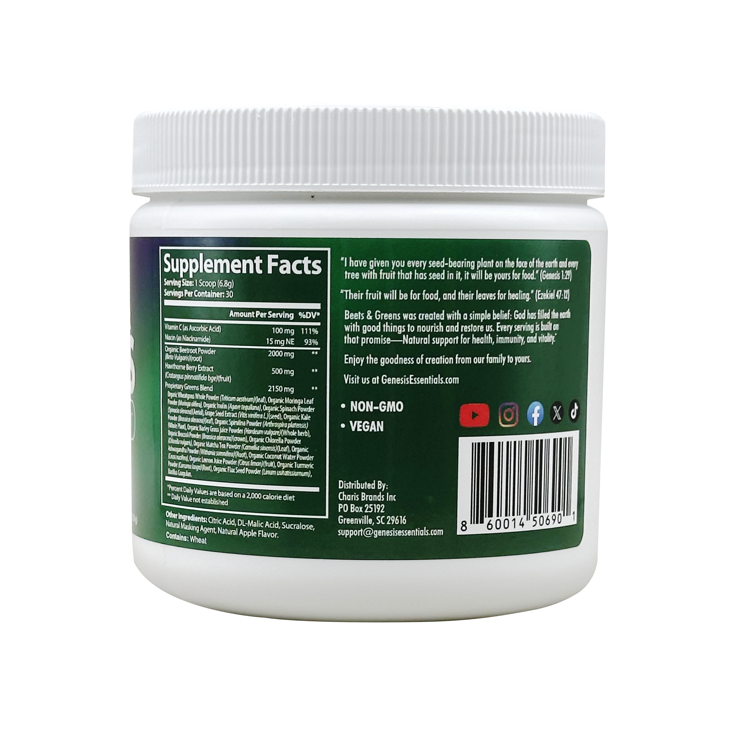 Beets & Greens - Apple Punch